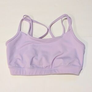 GAIAM Lilac Strappy Sports Bra